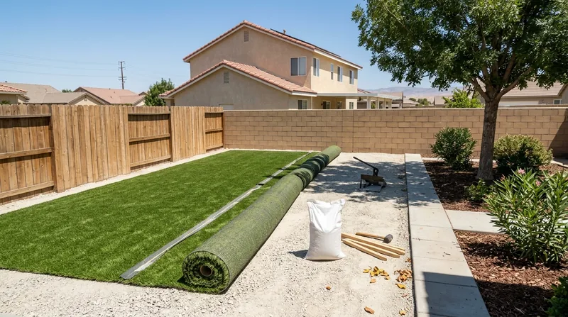 Residential Artificial Grass Installation Bakersfield