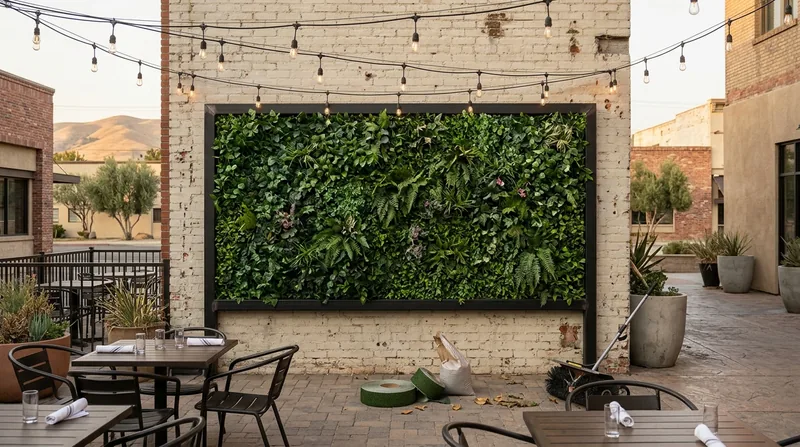 Artificial Grass Walls & Vertical Greenery Bakersfield