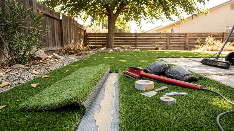 Turf Repair & Seam Repair Bakersfield